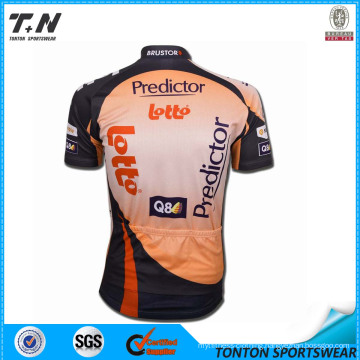 Sublimation Elastic Cycling Wear for Man with All Over Print